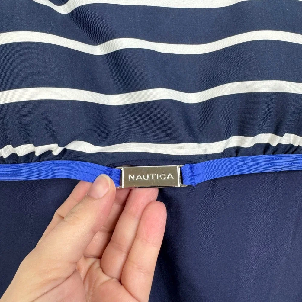 Nautica blue stripe